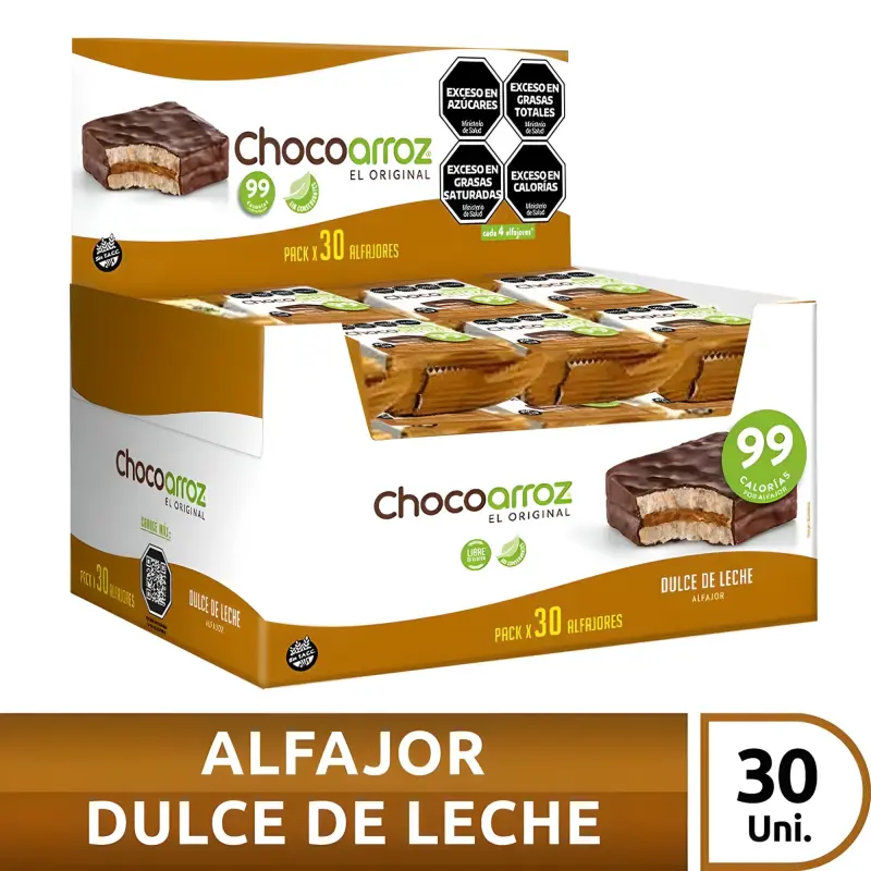 Chocoarroz Gallo Dulce de Leche CAJA x 30 unidade