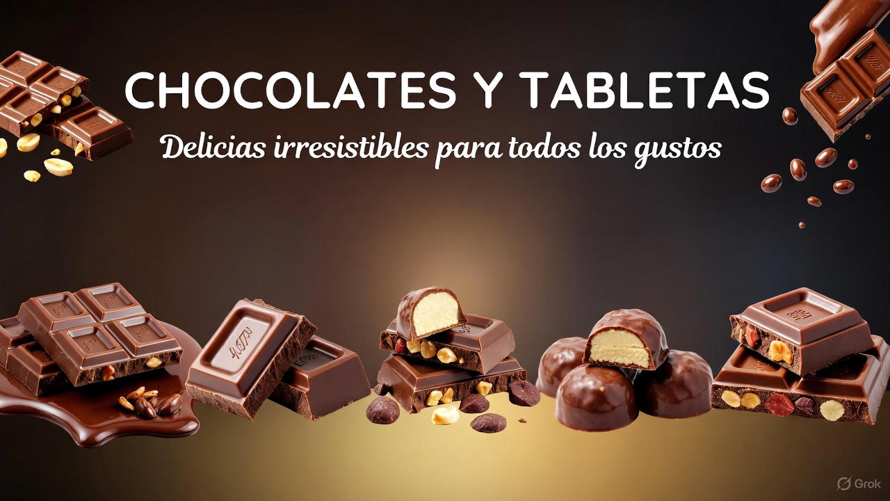 CHOCOLATES Y TABLETAS