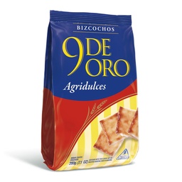 Bizcochos 9 de Oro x 200g -agridulces-