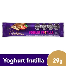 Chocolate Cadbury 29g -Yoghurt Frutilla-