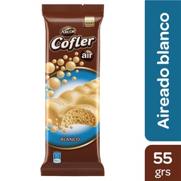 Chocolate Cofler Air 55g -blanco-
