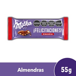 Chocolate Milka -Almendras- 55g
