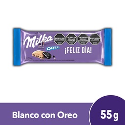 Chocolate Milka -Blanco Oreo- 55g