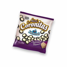 Mini Coronitas x 140g -chocolate blanco-