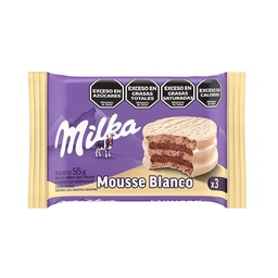 Alfajor Milka Mouse TRIPLE blanco x unidad