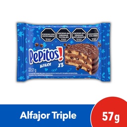 ALFAJOR PEPITOS x 57g