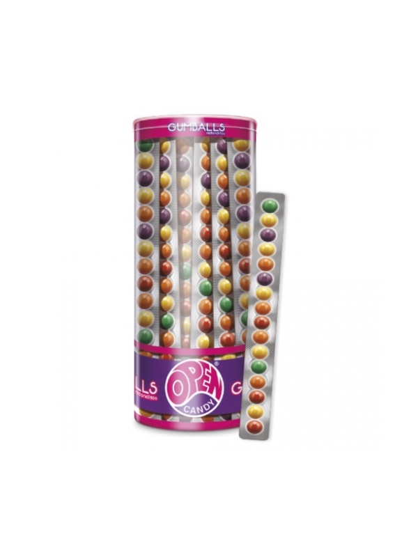 Chicles Gumballs Fierita x tira x 16 chicles