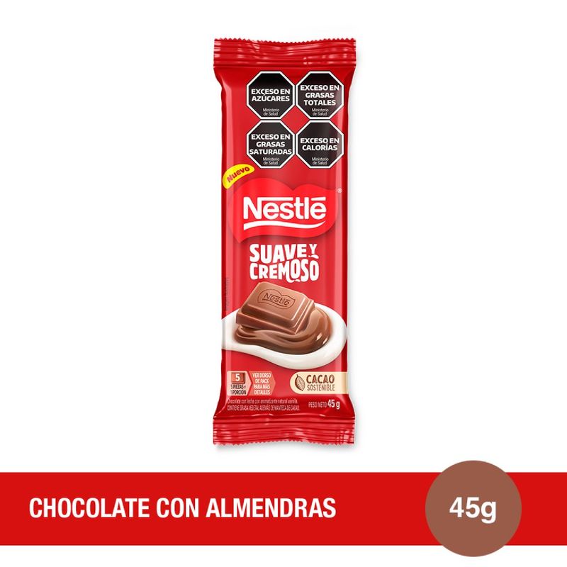 Chocolate Nestle con leche x 45g