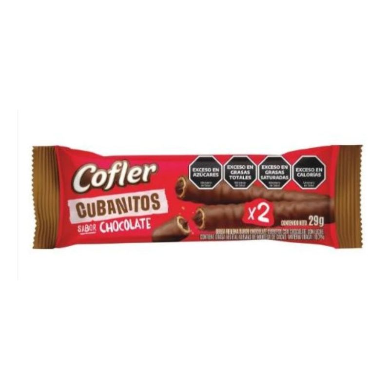 Cofler Cubanitos CHOCOLATE