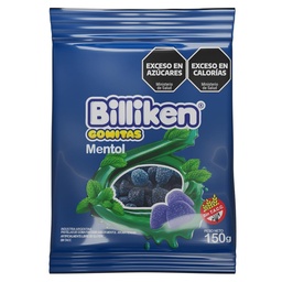 Gomitas Billiken x 150g -MENTOL-