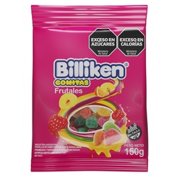 Gomitas Billiken x 150g -SURT.FRUTAL-
