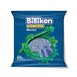 Gomitas Billiken x 800g - MENTOL-