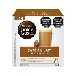 Nescafe Dolce Gusto Cafe con Leche x 10 capsulas