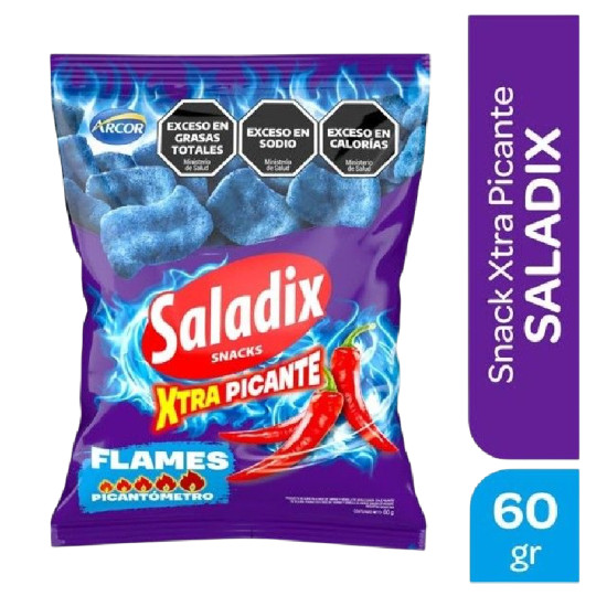Saladix Chips EXTRA PICANTE x 60g