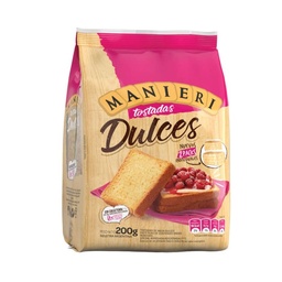 Tostadas Manieri x 200g -dulces-