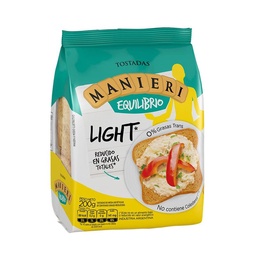 Tostadas Manieri x 200g -light-