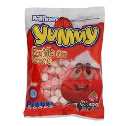 YUMMY FRUTILLA c/ CREMA x 500g
