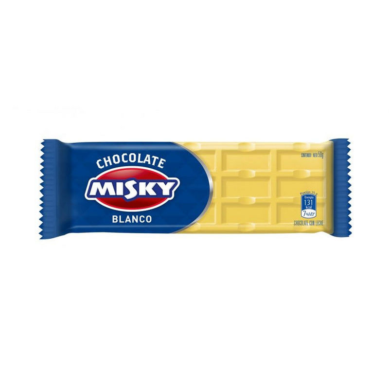 Chocolate Misky 50g -blanco-