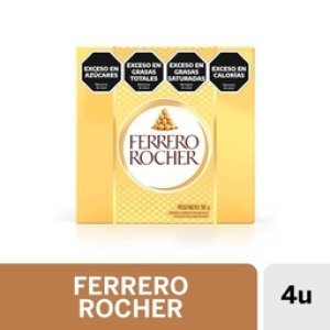 Ferrero Rocher CAJA x 4 unidades