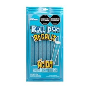 Regaliz BULLDOG Frambuesa x 75g